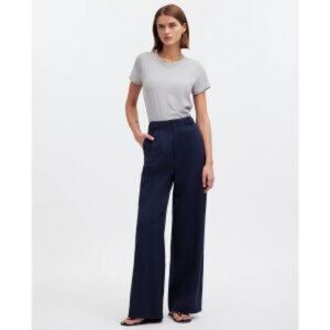 Madewell Harlow Wide Leg Pant Tall (but altered)